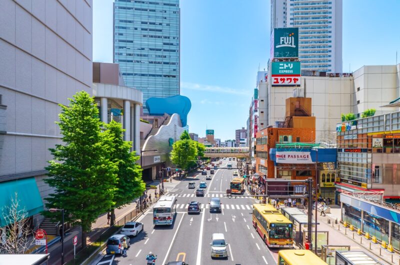 横浜市港南区の街写真