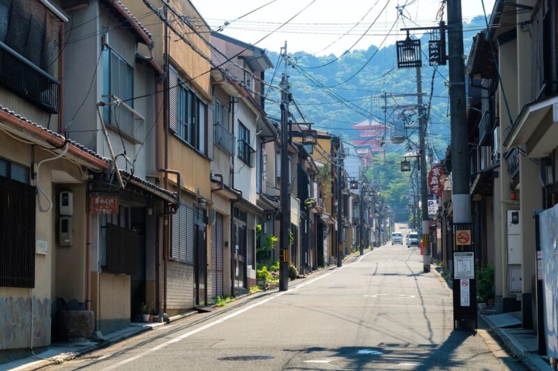 京都市北区の街写真
