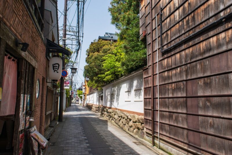新潟市東区の街写真