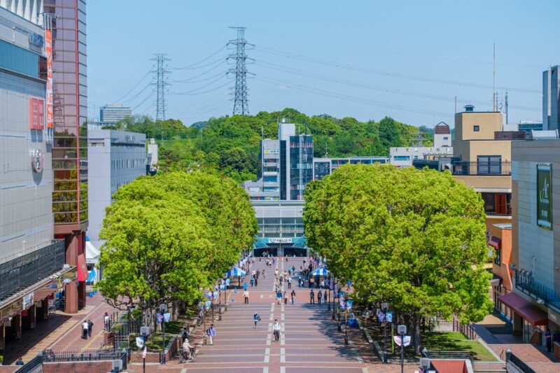 多摩市の街写真