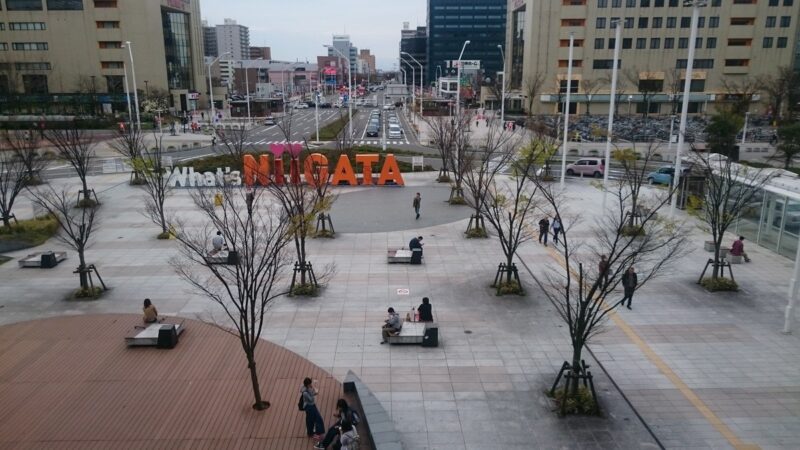新潟市北区の街写真