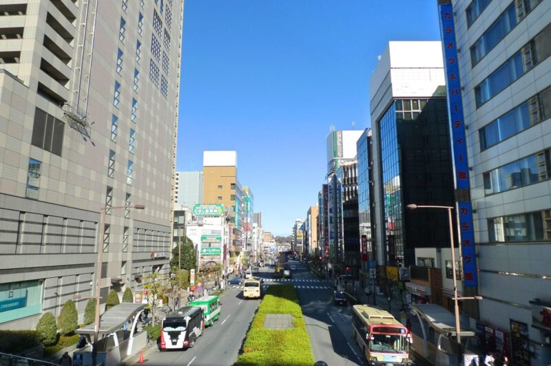 八王子市の街写真