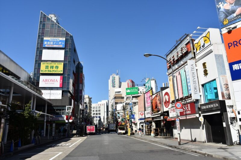 武蔵野市の街写真