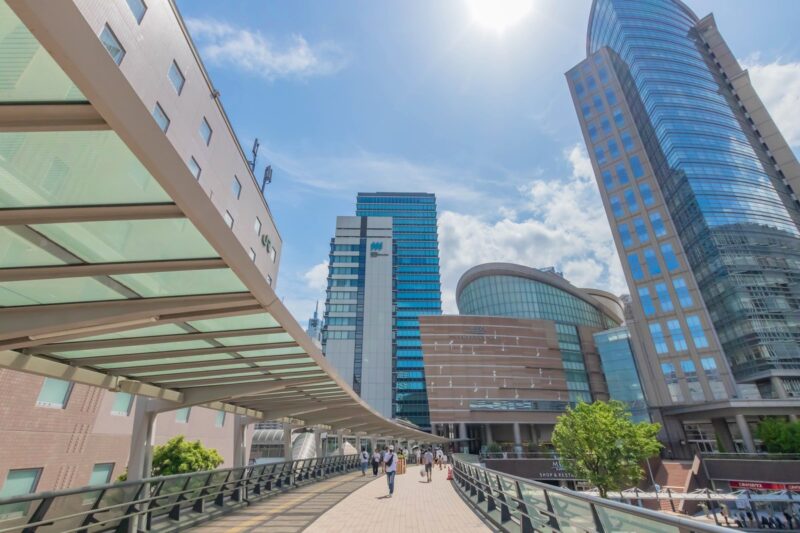 川崎市幸区の川崎駅西口
